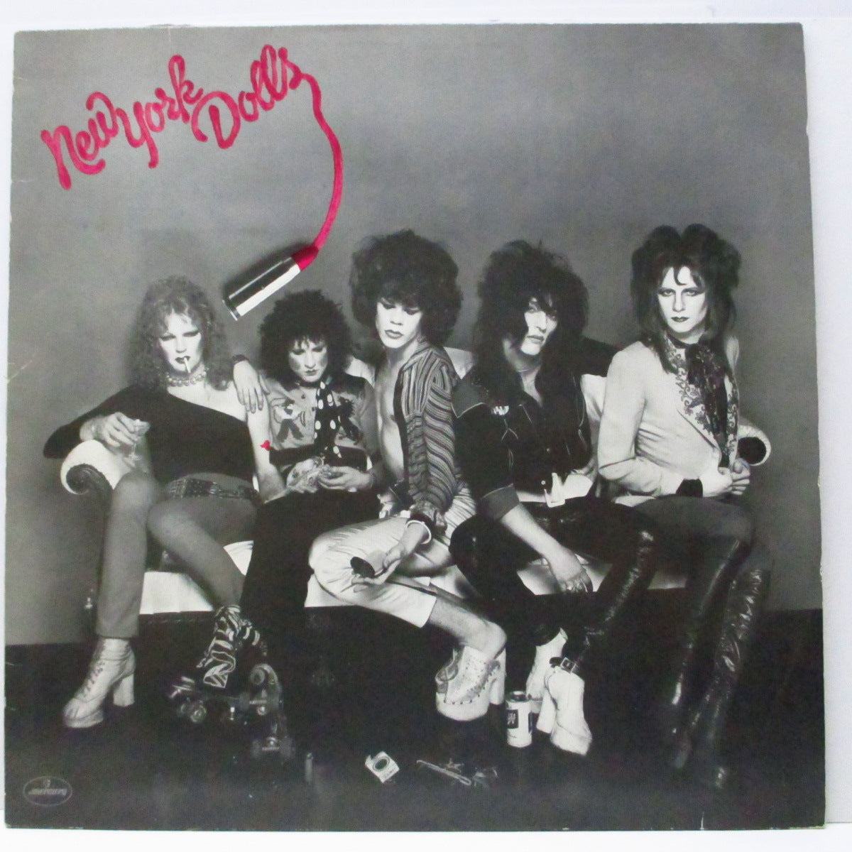 NEW YORK DOLLS (ニュー・ヨーク・ドールズ)  - S.T. [1st] (Dutch 80's 再発 LP/6336 280) 