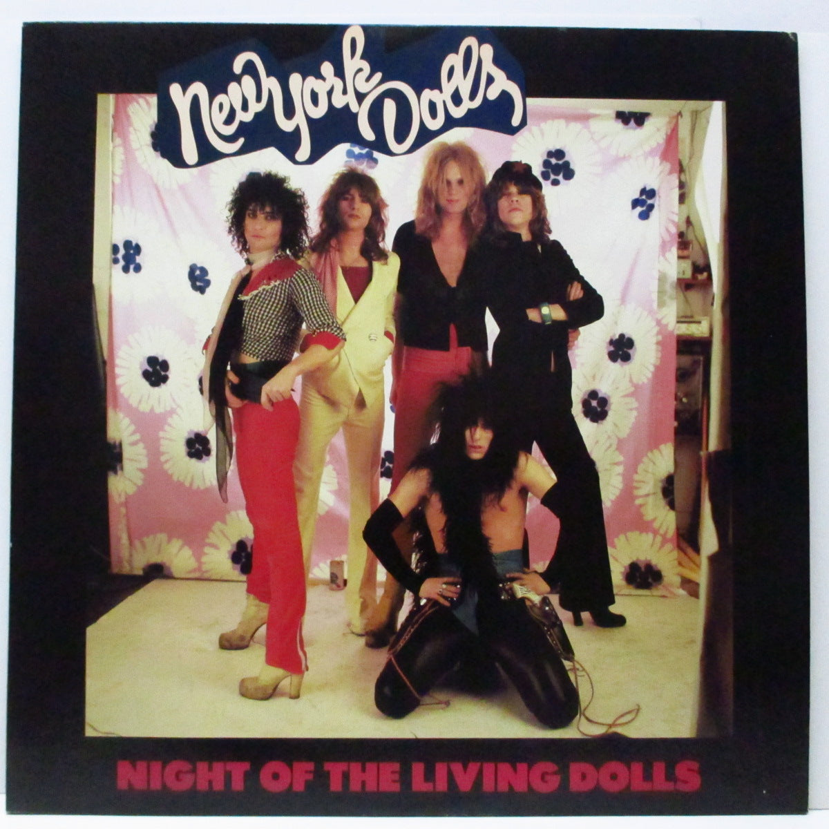 NEW YORK DOLLS (ニュー・ヨーク・ドールズ)  - Night Of The Living Dolls (Japan オリジナル LP/帯欠）10曲入りベスト！