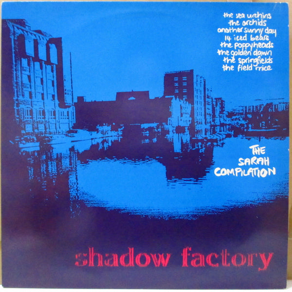 V.A. (英Sarah ネオアコ/インディポップ・コンピ)  - Shadow Factory (UK 初回オリジナル「黒ラベ・青ジャケ」LP)