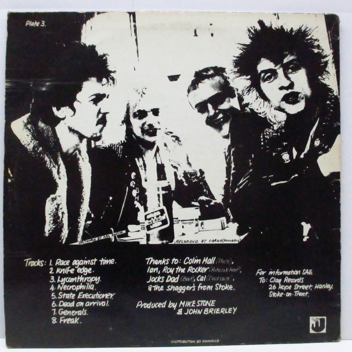 Charged G.B.H (チャージド G.B.H)  - Leather, Bristles, Studs And Acne. (UK '82 「トリプルクラン＆黒ラベ」リミックス 再発 12")