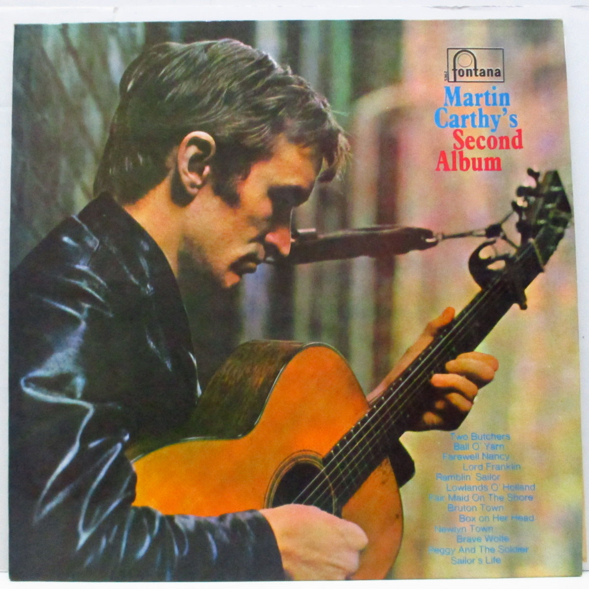 MARTIN CARTHY (マーティン・カーシー)  - Martin Carthy's Second Album (UK オリジナル「黒銀ラベ」ステレオLP/両面コーティングジャケ)