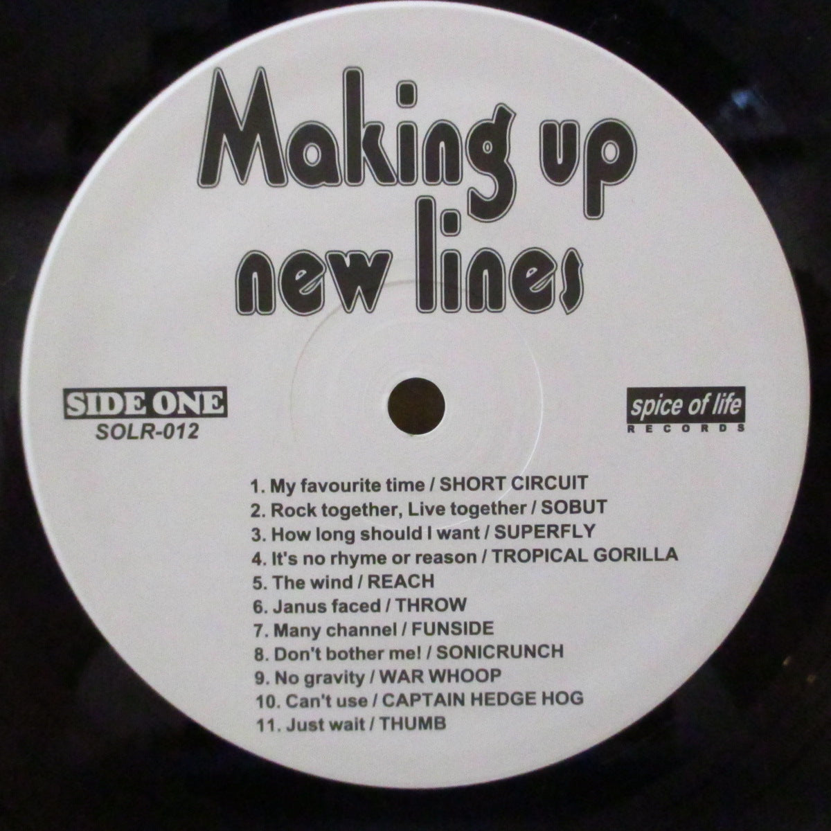 V.A. ('90s 日本・メロディックパンク・コンピ)  - Making Up New Lines (Japan 限定5,000枚 LP+インサート) '90年代メロコア・コンピ