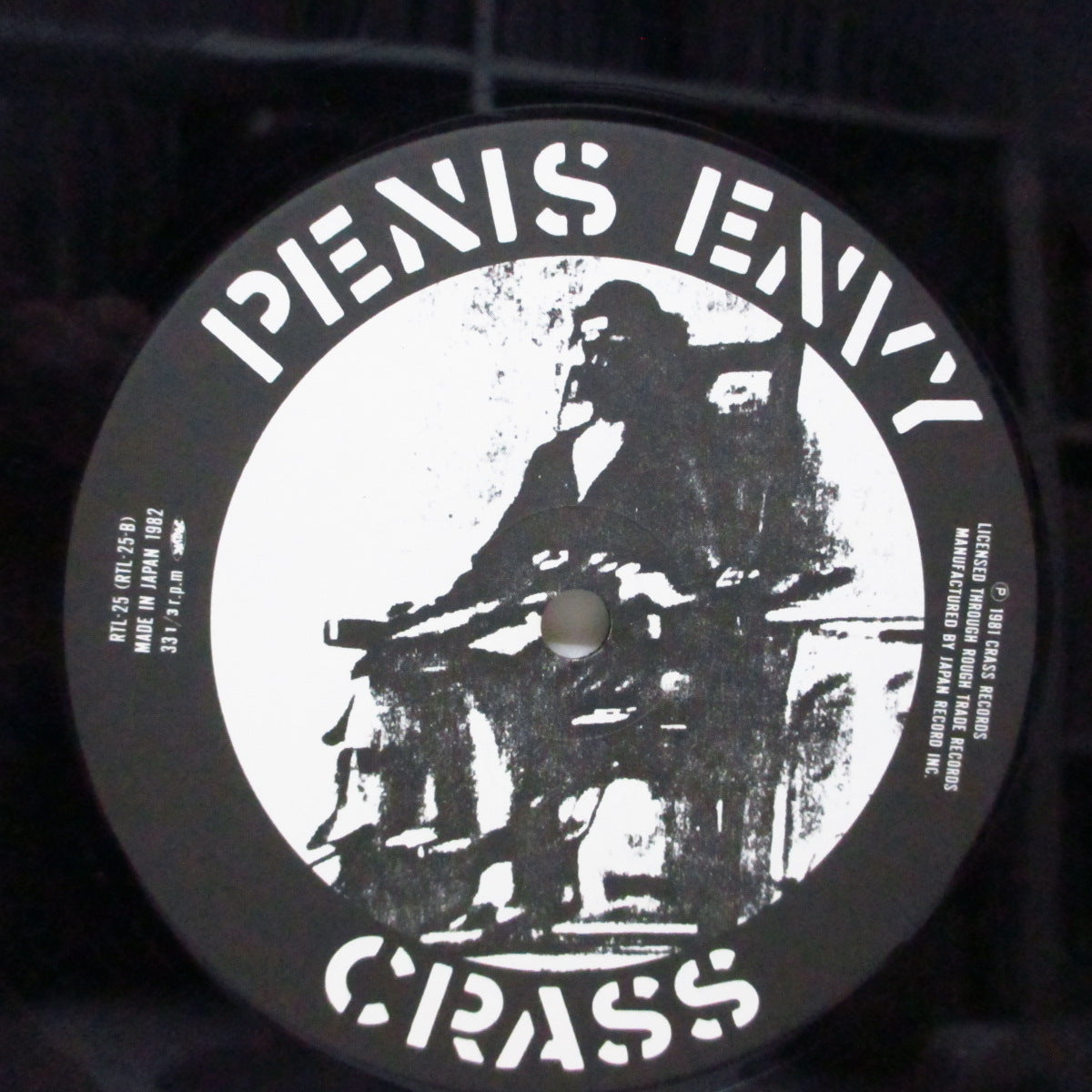 CRASS (クラス)  - Penis Envy (Japan オリジナル LP+ポスター/帯欠) 近年稀な美品！
