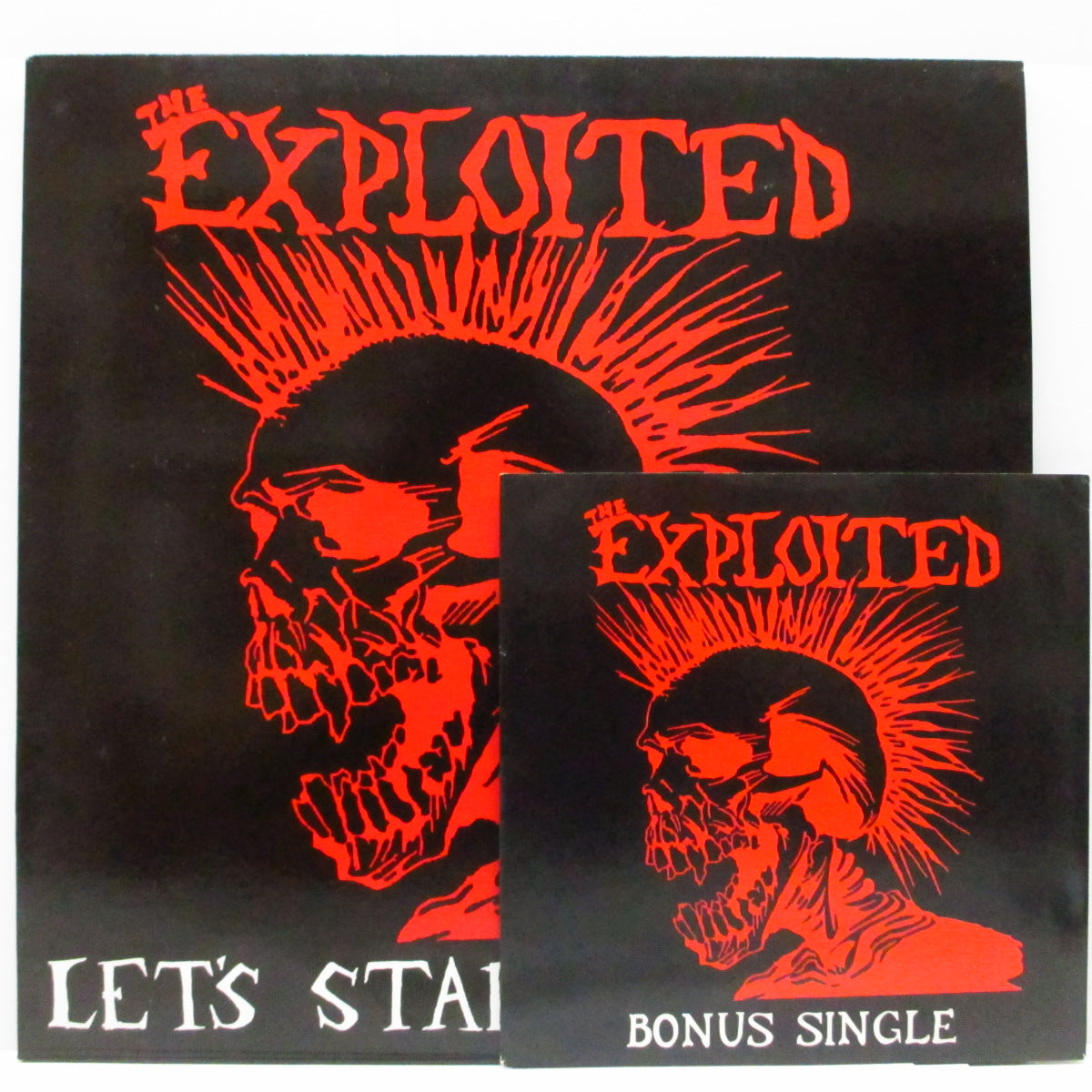 EXPLOITED, THE (ジ・エクスプロイテッド)  - Let's Start A War...(UK '96 再発 LP+ボーナス 7"/Dojo LP 183) 