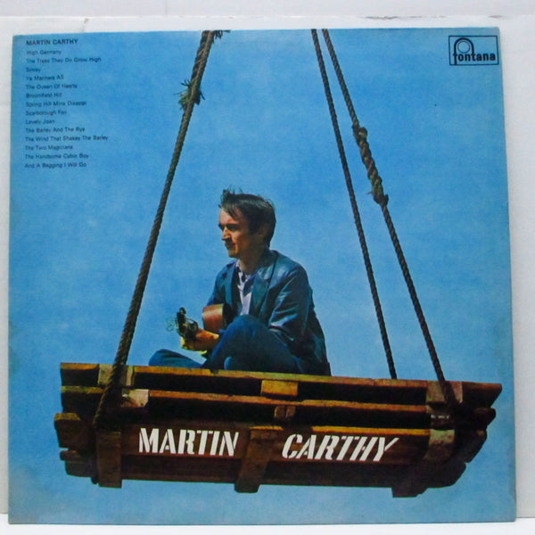 MARTIN CARTHY (マーティン・カーシー)  - Martin Carthy [1st] (UK オリジナル「黒銀ラベ」ステレオLP/両面コーティングジャケ)