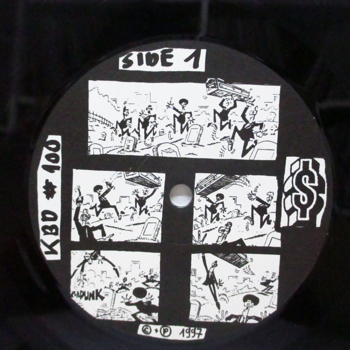 V.A. ('75-'83年各国レアパンク・コンピ)  - Killed By Death #100 (EU 初回500枚限定 LP)