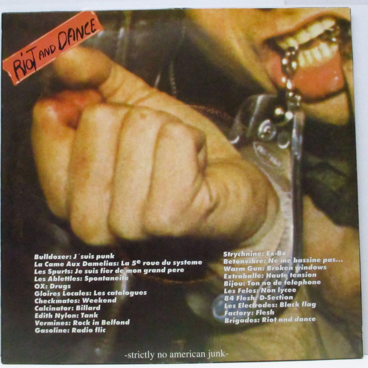 V.A. (レア「フレンチパンク」コンピ)  - Killed By Death #200 Rare Punque Francais '77-'83  (German 限定 LP+インサート）