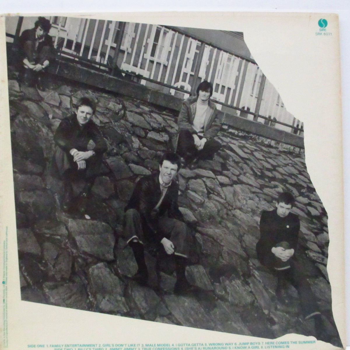 UNDERTONES, THE (ジ・アンダートーンズ)  - S.T. [ 1st ] (UK 初回オリジナル LP+インナー/両面コーティングジャケ)