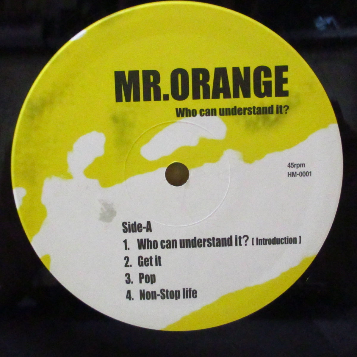MR. ORANGE (ミスター・オレンジ) - Who Can Understand It? (Japan
