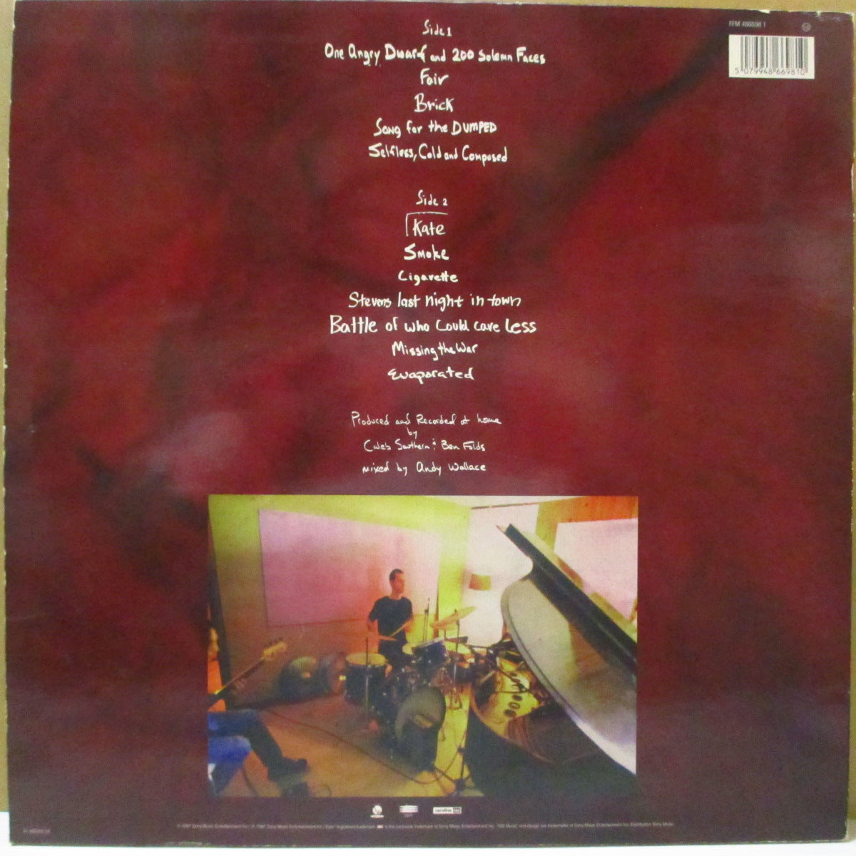 BEN FOLDS FIVE (ベン・フォールズ・ファイヴ)  - Whatever And Ever Amen (EU オリジナル LP+ソフト紙インナー/レアステッカー付き光沢ジャケ) '97年2ndアルバム