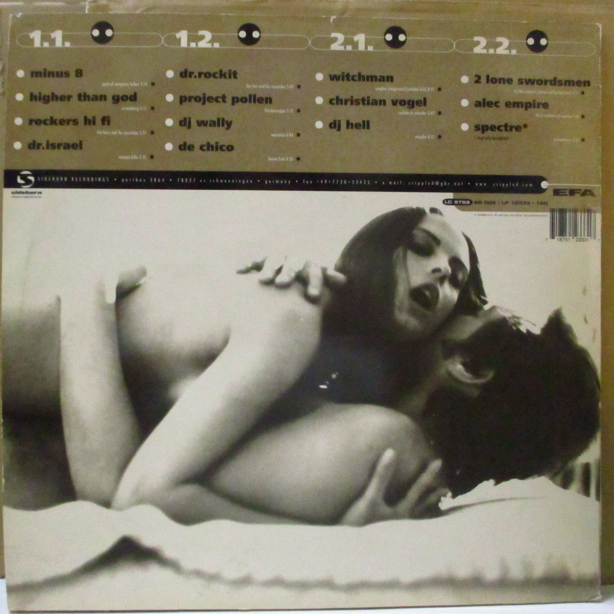 V.A. ('90s EU・エレクトロ/ヒップホップ・コンピ)  - The Spirit Of Vampyros Lesbos (German オリジナル 2xLP+ソフト紙インナー) '97年コンピレーション