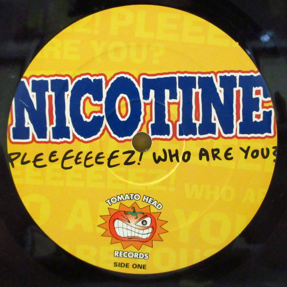 NICOTINE (ニコチン)  - Pleeeeeeez! Who Are You? (US オリジナル LP+インサート) '00年コンピレーション