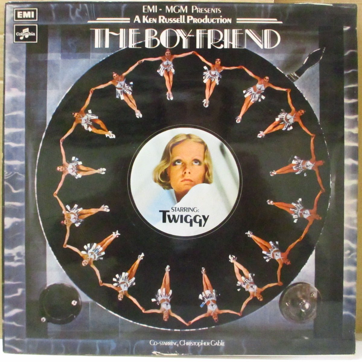 TWIGGY (ツイッギー)  - (サントラ) The Boy Friend (UK '71 オリジナル・ステレオ LP/表面コーティング見開きジャケ)主演ミュージカル映画のサントラ