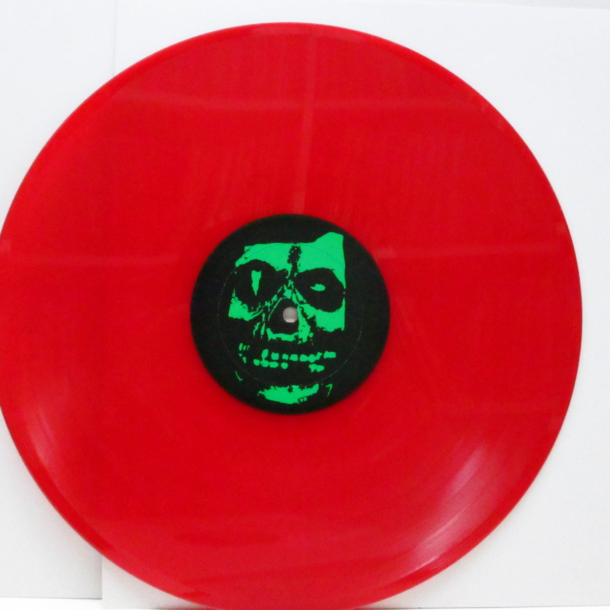 MISFITS (ミスフィッツ)  - If You Don't Know This Song... - What The Fuck Are You Doing Here? (US 限定「黒 / 緑ラベ」赤盤 LP)'81年ライブ！