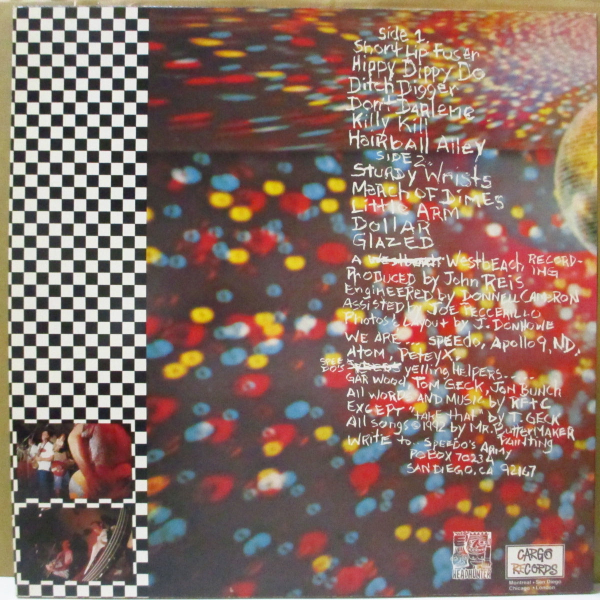 ROCKET FROM THE CRYPT (ロケット・フロム・ザ・クリプト)  - Circa, Now! (US オリジナル「黒盤」LP) '92年2ndアルバム