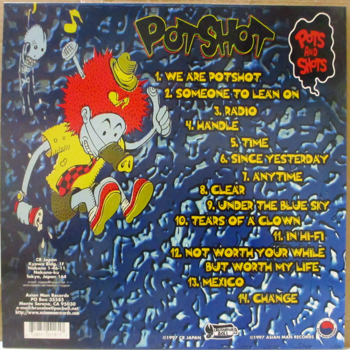 POTSHOT (ポットショット)  - Pots And Shots (US オリジナル LP) '97年1stアルバム