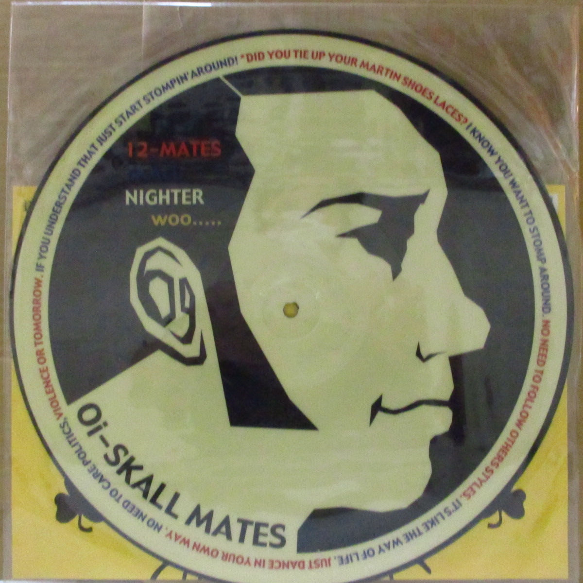 Oi-SKALL MATES (オイ・スカル・メイツ)  - 12-Mates Skall Nighter Woo (Japan 限定ピクチャー LP+インサート, PVC) '01年1stアルバム