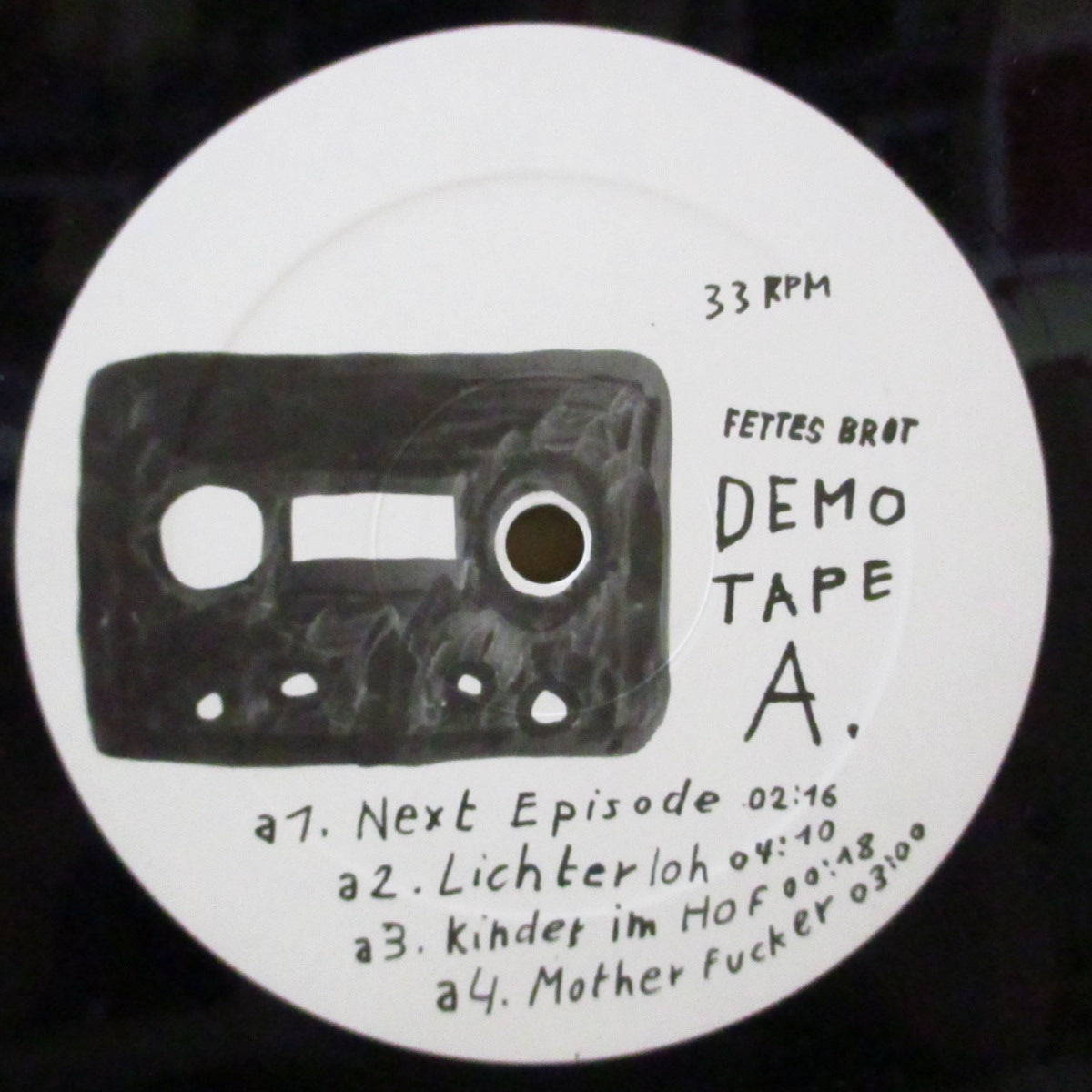 FETTES BROT (フェティス・ブロート)  - Demotape (German オリジナル 2xLP/光沢見開きジャケ) '01年4thアルバム