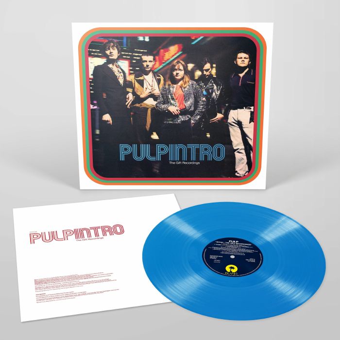 PULP (パルプ)  - Intro The Gift Recordings (UK RSD 2024 限定復刻再発「ブルーヴァイナル」 LP/NEW) 予価 ¥5500