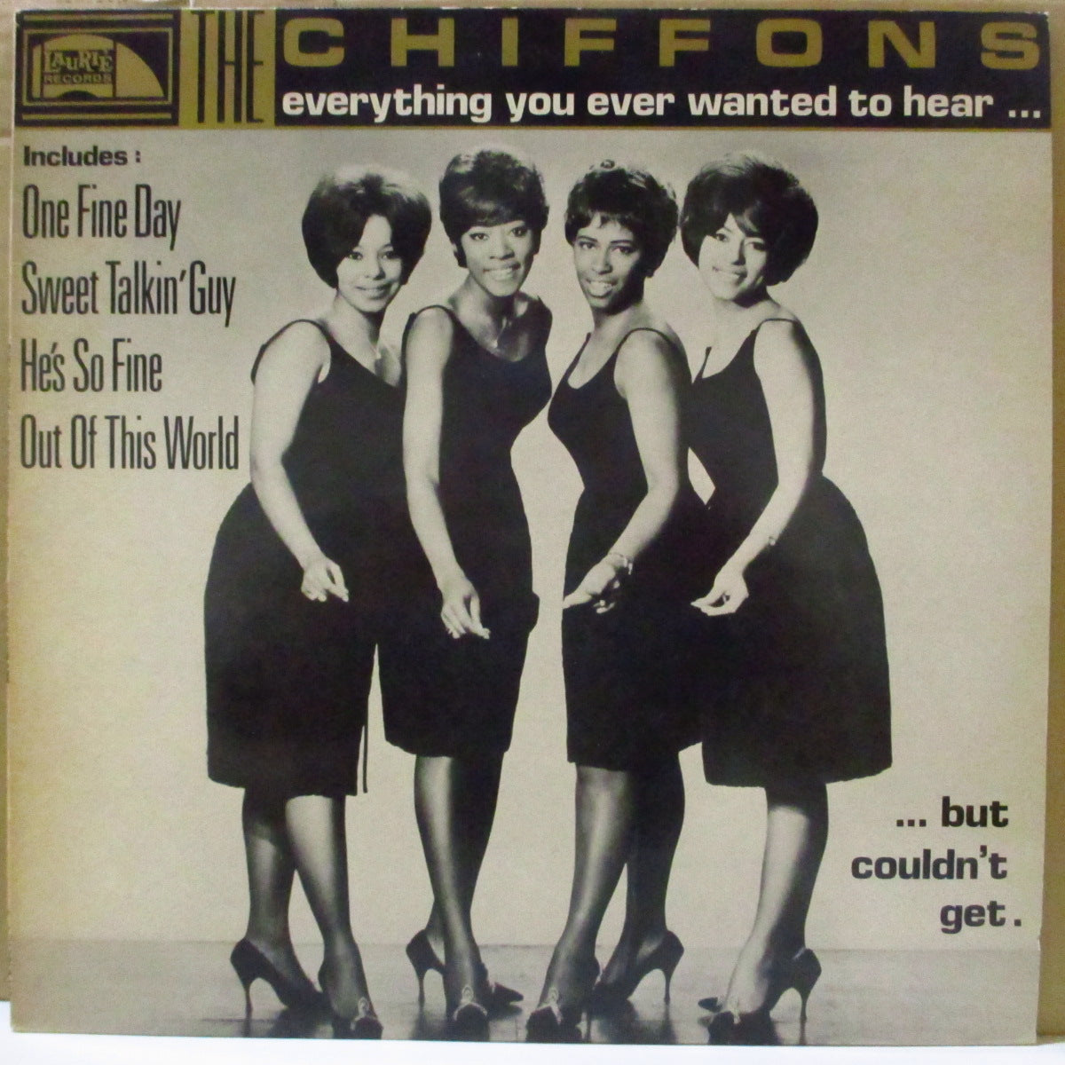 CHIFFONS, THE (ザ・シフォンズ)  - Everything You Ever Wanted To Hear...(UK '81 オリジナル・モノラル LP) NYガールグループ黄金期ベスト全16曲