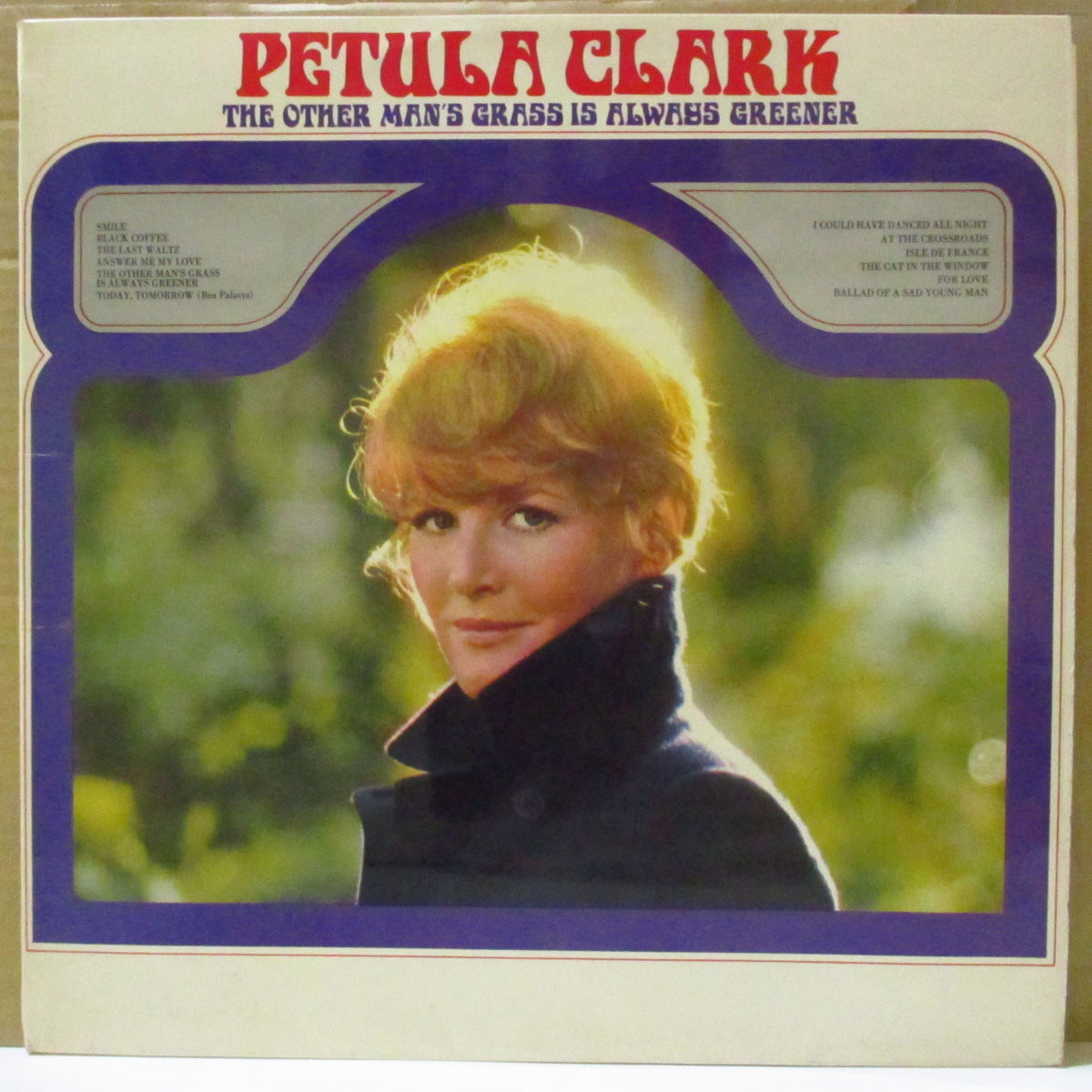 PETULA CLARK (ペトゥラ・クラーク)  - The Other Man's Grass Is Always Greener (UK '68 オリジナル・ステレオ LP/表面コーティング折り返しジャケ) '68年名作！
