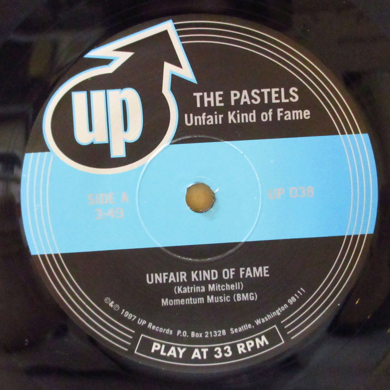 PASTELS, THE (ザ・パステルズ)  - Unfair Kind Of Fame +3 (US オリジナル 2x7インチ+光沢固紙見開きジャケ)