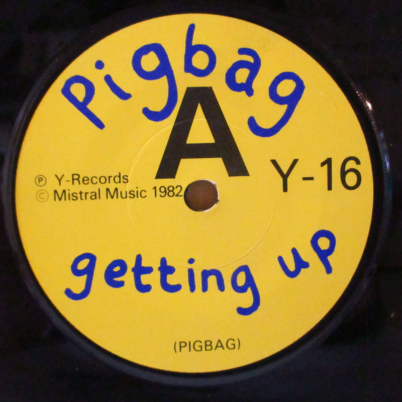 PIGBAG (ピッグバッグ)  - Getting Up (UK オリジナル 7インチ+光沢固紙ジャケ)