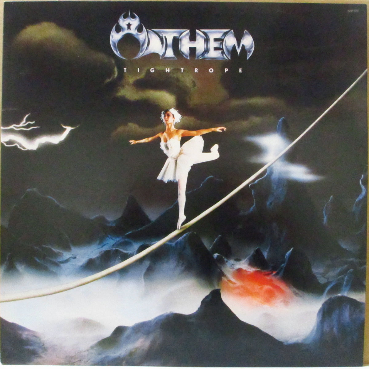 ANTHEM (アンセム)  - Tightrope (Japan オリジナル LP+インサート) '86年2ndアルバム
