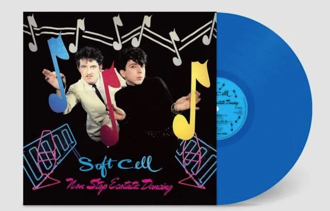 SOFT CELL (ソフト・セル)  - Non Stop Ecstatic Dancing (EU 正規限定再発「ブルーヴァイナル」 LP/NEW) '82年リミックス・ミニアルバム