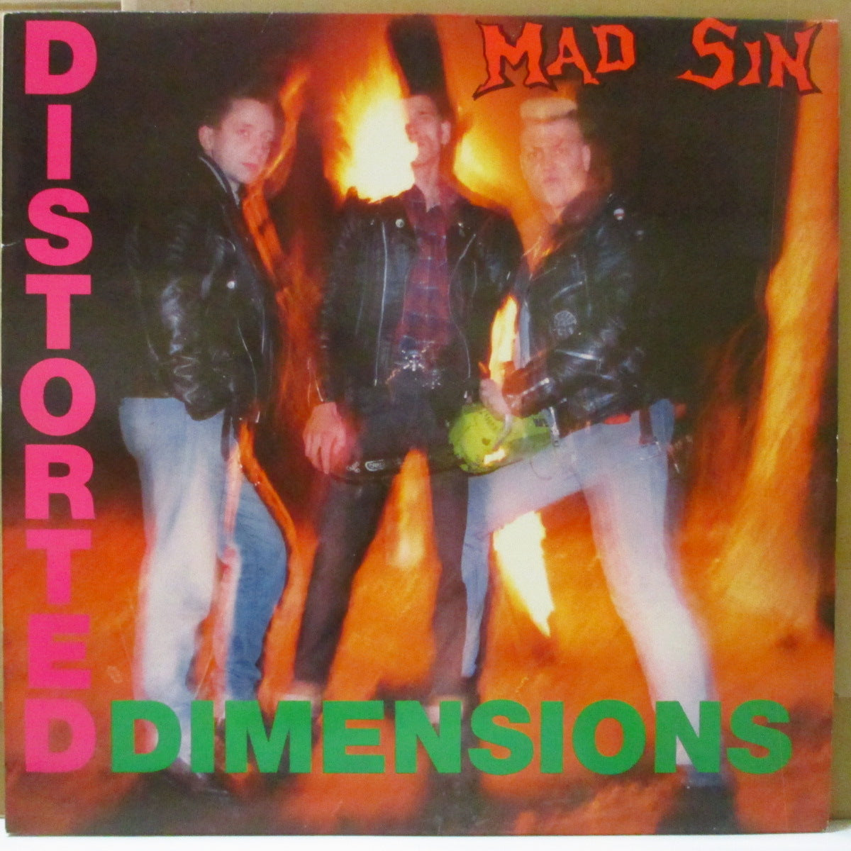 MAD SIN (マッド・シン)  - Distorted Dimensions (German オリジナル「ブラックラベ」 LP)