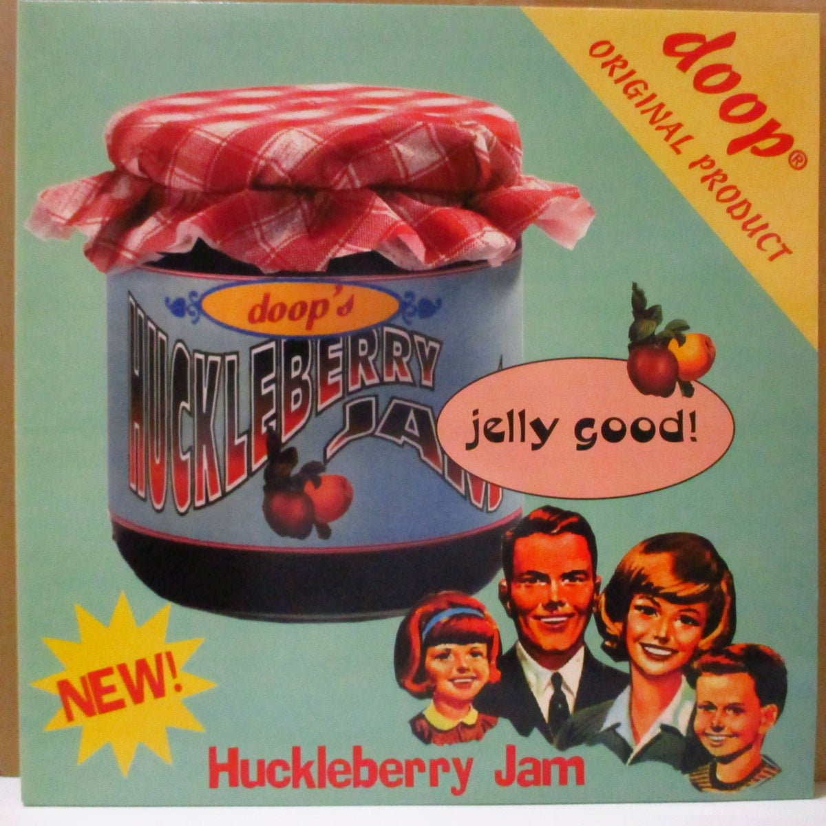 DOOP (ドゥープ)  - Huckleberry Jam (UK '95 オリジナル4曲入り 12インチ)