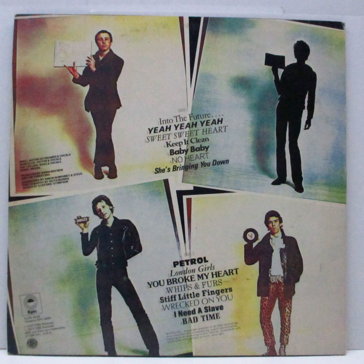 VIBRATORS, THE (ヴァイブレーターズ)  - Pure Mania (OZ 80's 再発「青ラベ」LP/ELPS 3829) '77年ファースト！