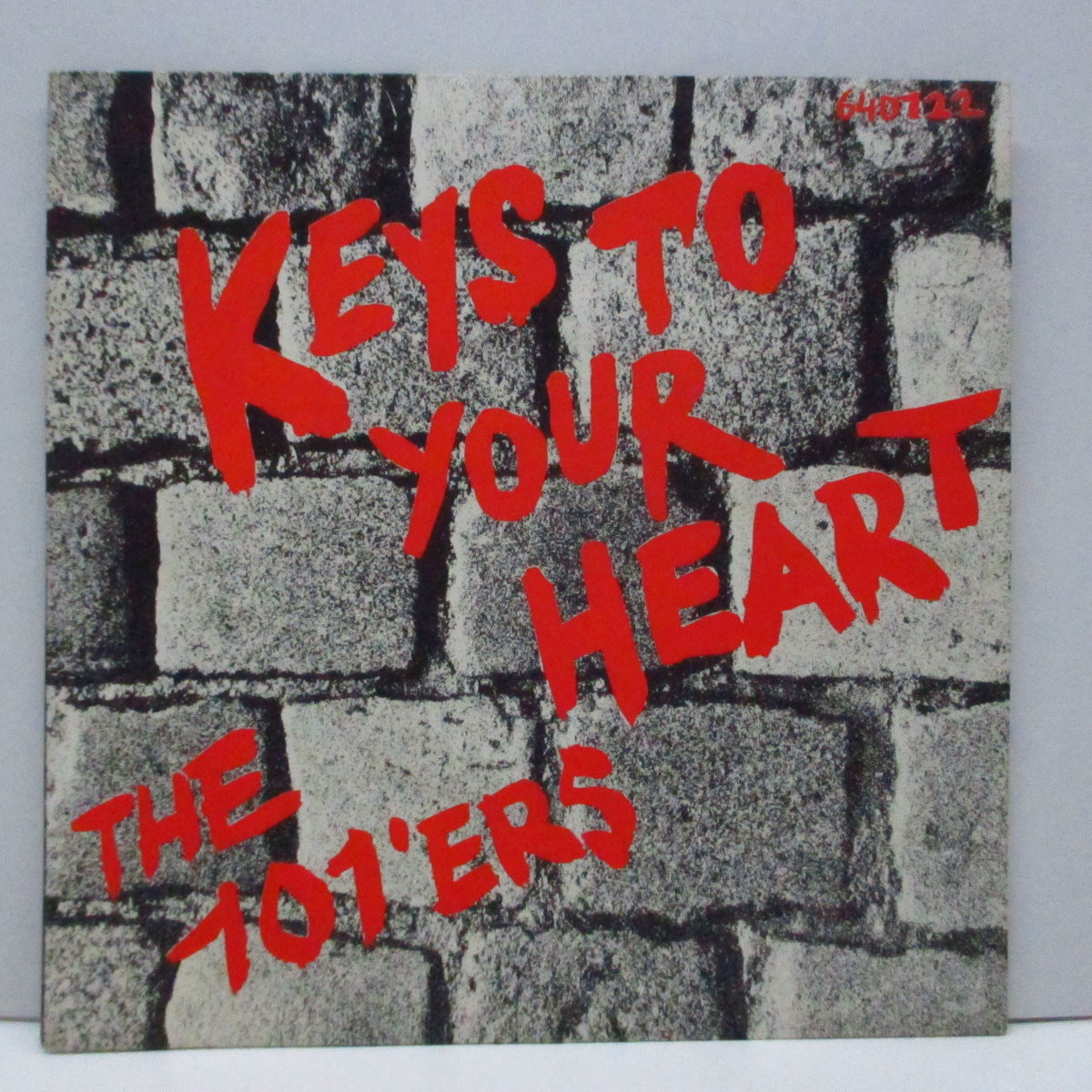 101'ERS, THE (ザ・ワンオーワナーズ)  - Keys To Your Heart (France オリジナル 7"+マット固紙ジャケ)