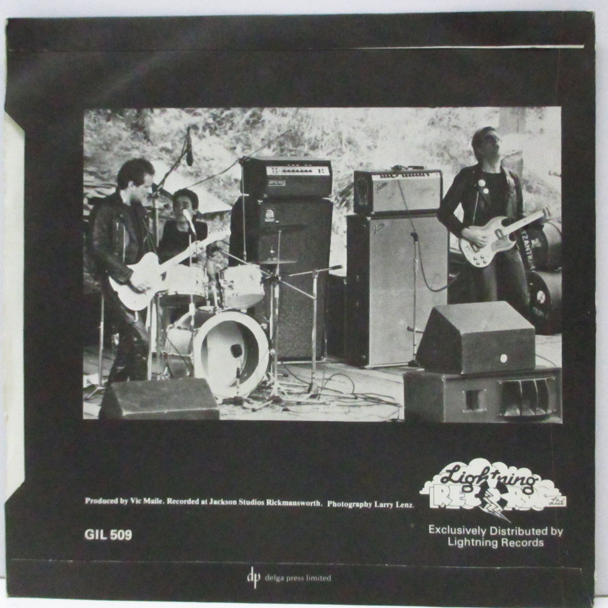 FRUIT EATING BEARS (フルーツ・イーティング・ベアーズ)  - Chevy Heavy (UK オリジナル 7"/マットソフト紙折り返しジャケ) '78年ファースト、近年稀な美品！