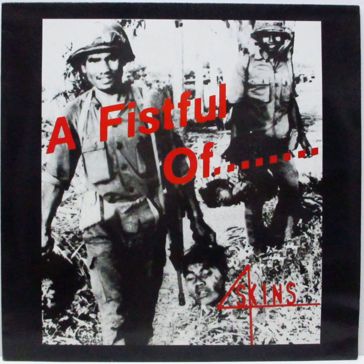 4 SKINS, THE (ザ・フォー・スキンズ)  - A Fistful of...4 Skins (UK '97 再発 LP+インサート/AHOY LP 8) '83年セカンド！