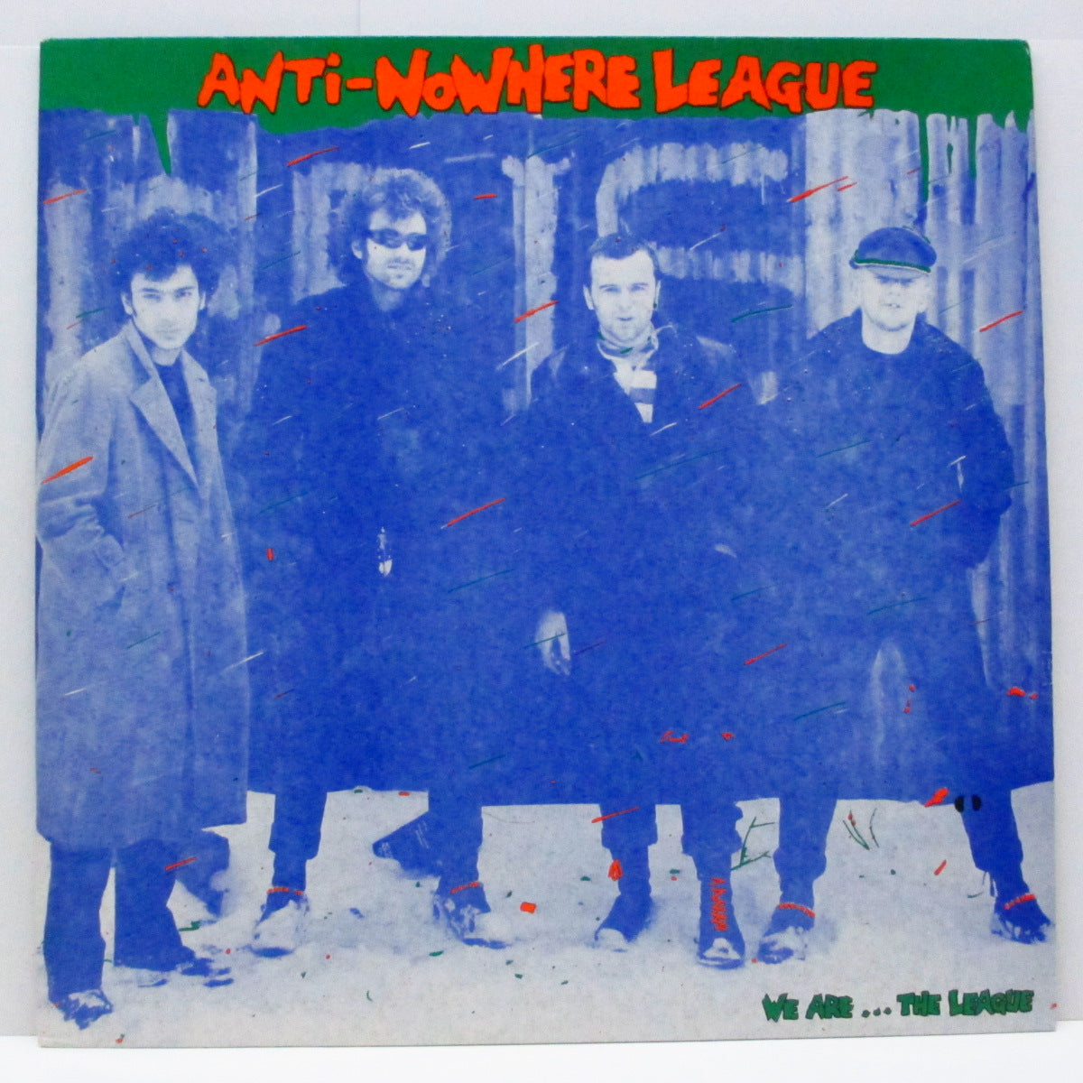 ANTI-NOWHERE LEAGUE (アンチ‐ノーウェア・リーグ)  - We Are...The League (UK '82 再発「歌詞修正」LP) '82年ファースト！