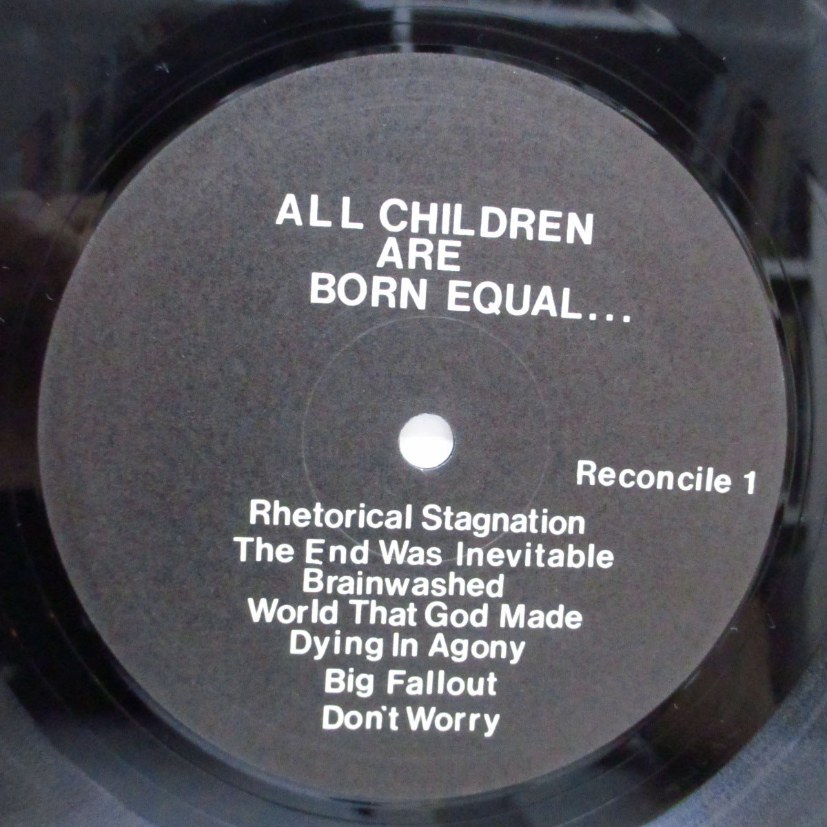 ANTI-SYSTEM (アンチ・システム)  - No Laughing Matter (UK オリジナル LP+見開きジャケ/ブックレット欠) '85年ファースト！