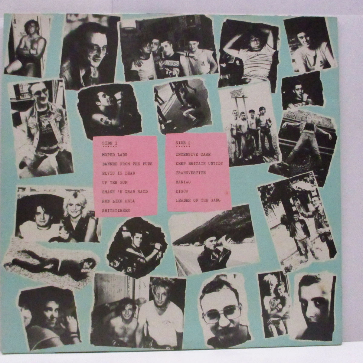 PETER AND THE TEST TUBE BABIES (ピーター & ザ・テスト・チューブ・ベイビーズ)  - Pissed And Proud (UK オリジナル LP+インナー) '82年ファースト（ライブ）！