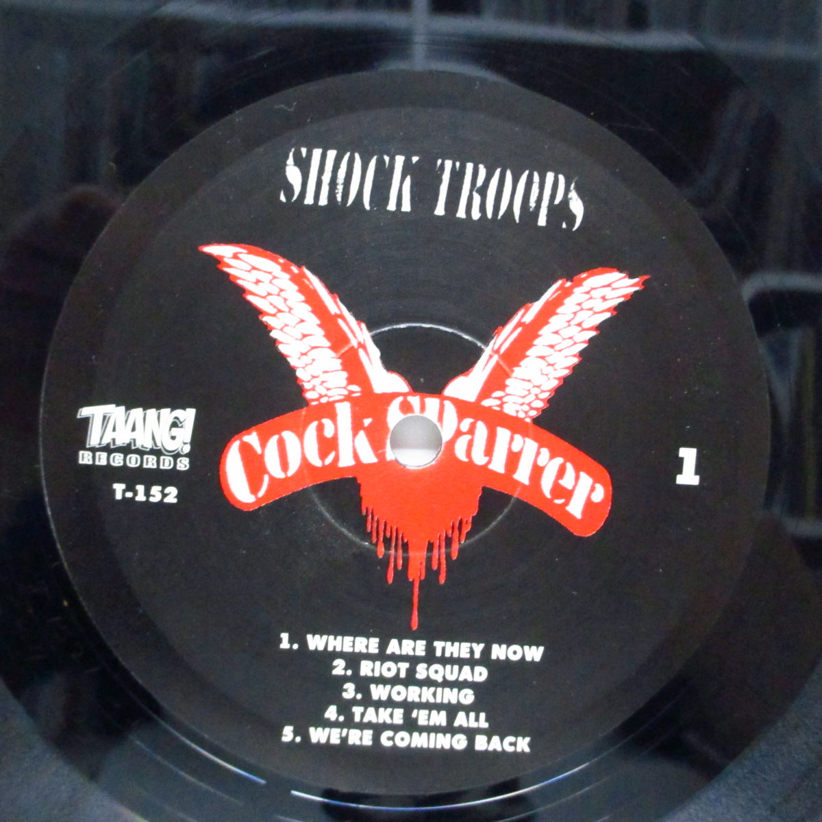COCK SPARRER (コック・スパラー)  - Shock Troops (US '01 再発 2xLP+見開きジャケ/Taang! 152) ボーナス6曲入り！
