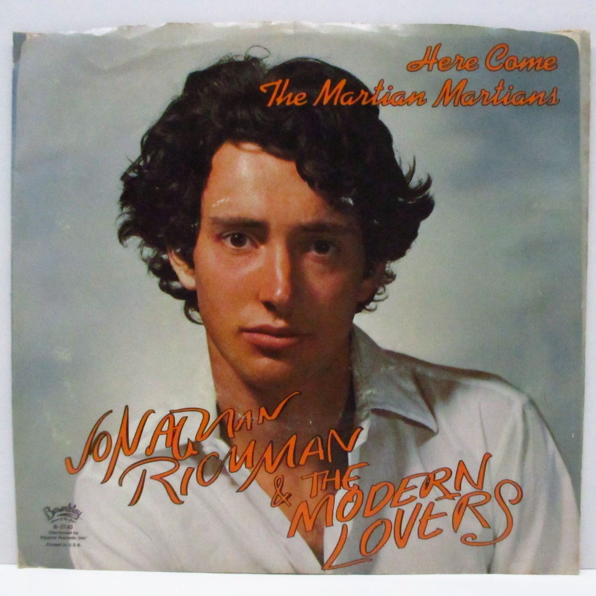 JONATHAN RICHMAN & THE MODERN LOVERS (ジョナサン・リッチマン＆ザ・モダーン・ラヴァーズ)  - New England (US オリジナル 7"+光沢ソフト紙ジャケ)