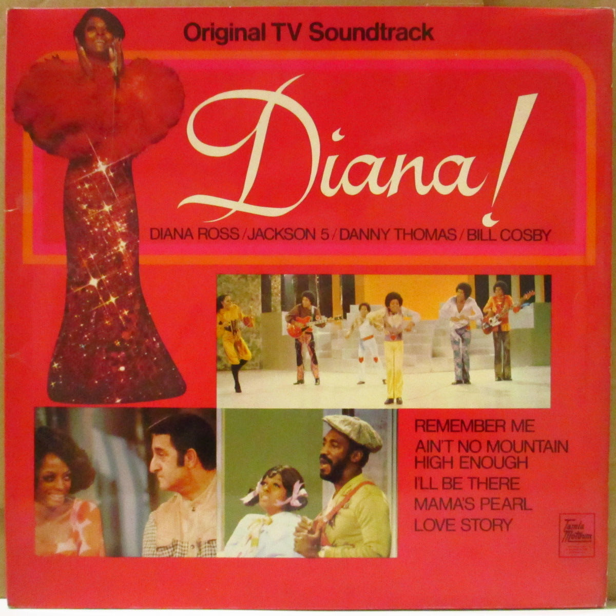 V.A. (ダイアナ・ロス、ジャクソン5参加TVショーサントラ)  - Diana ! (UK '71 初回「 All Rights〜リム・ラベ」オリジナル LP/表面コーティング見開きジャケ)米TVショーのサントラ 