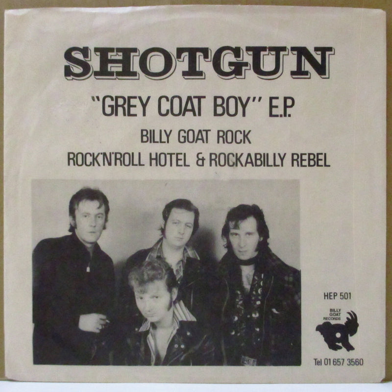 SHOTGUN (ショットガン)  - Grey Coat Boy +3 (UK オリジナル 7インチ+マット・ソフト紙ジャケ)