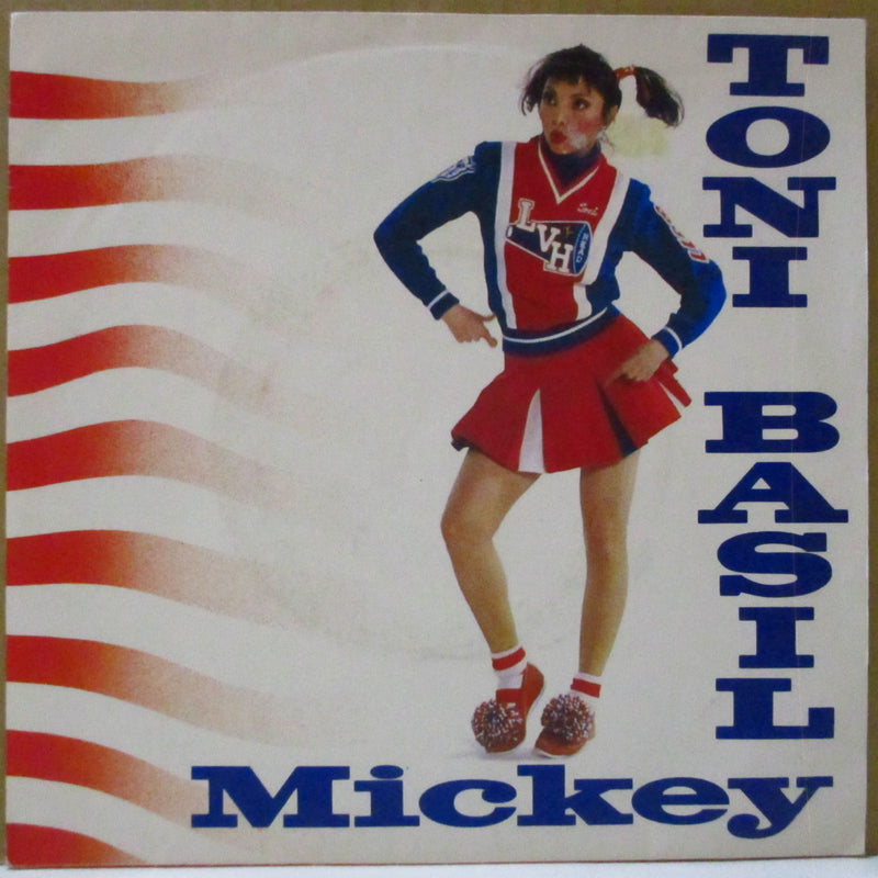 TONI BASIL (トニー・バジル)  - Mickey (UK オリジナル・ペーパーラベ・フラットセンター 7インチ+光沢ソフト紙ジャケ)