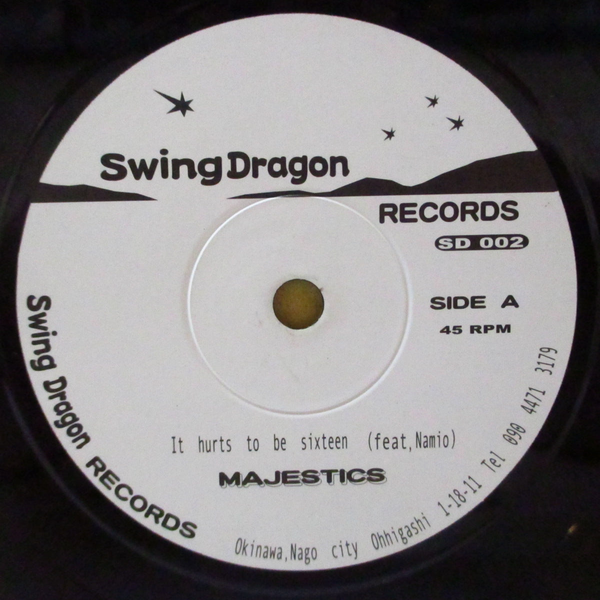 MAJESTICS (マジェスティックス)  - It Hurts To Be Sixteen (Japan '02 限定 7インチ/光沢ソフト紙ジャケ)