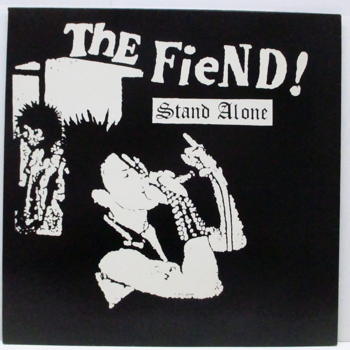ICONS OF FILTH / FIEND, THE (アイコンズ・オブ・フィルス / ザ ・フィーンド)  - Not On Her Majesty's Service / Stand Alone (EU 限定スプリット LP)