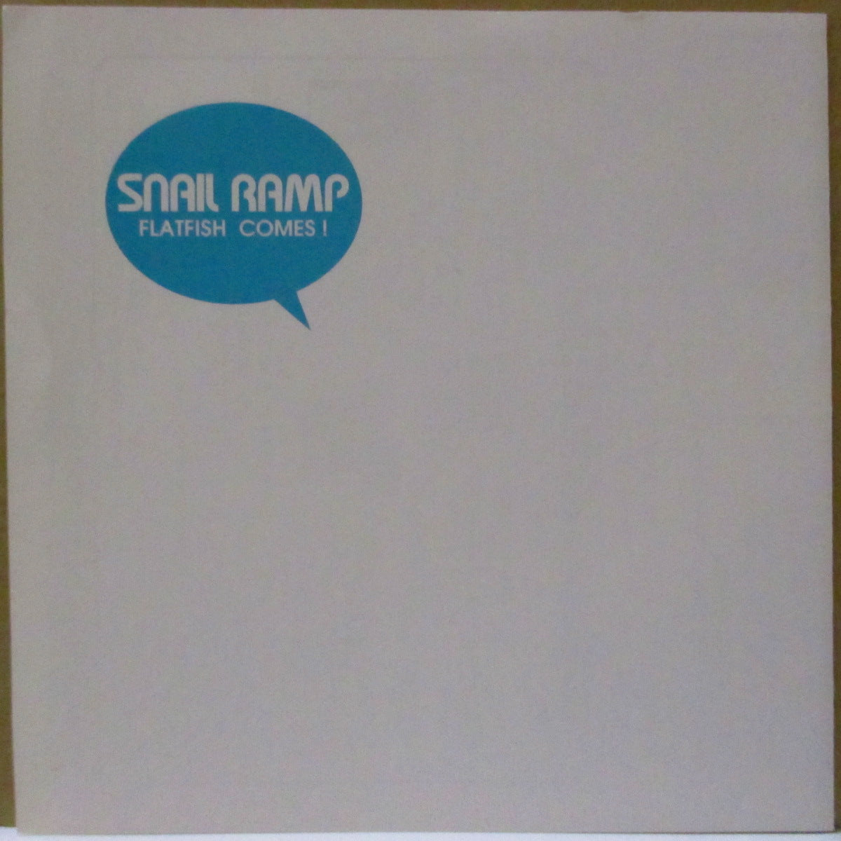 SNAIL RAMP (スネイル・ランプ)  - Flatfish Comes! +3 (Japan '97 限定4曲入り33回転フレキシ 7インチ/光沢ソフト紙ジャケ)