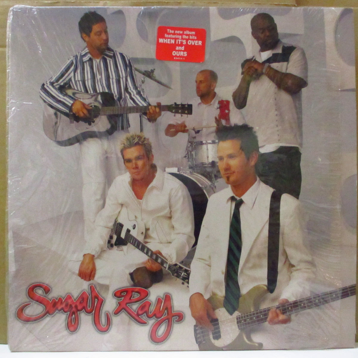 SUGAR RAY (シュガー・レイ)  - S.T. <4th Album> (US オリジナル LP+インサート/レアステッカー付き光沢ジャケ) '01年4thアルバム