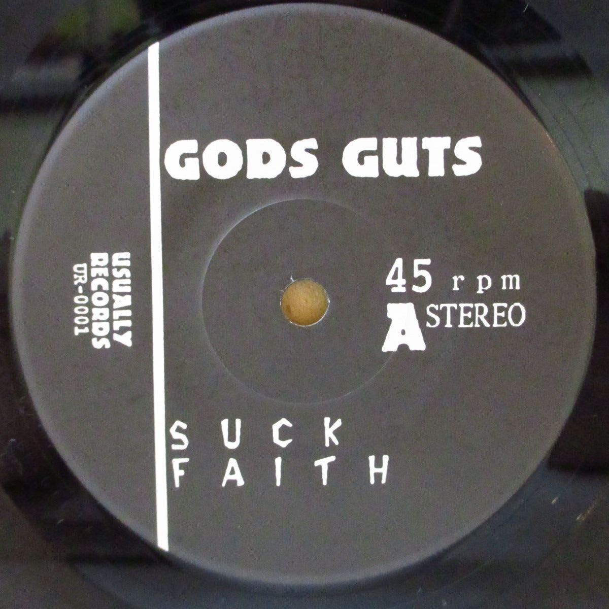 GOD'S GUTS / DEW UNDER (ゴッズ・ガッツ / デュー・アンダー)  - Fight Split! (Japan '94 限定300枚4曲入りB面のみ33回転 7インチ/マットソフト紙ジャケ)