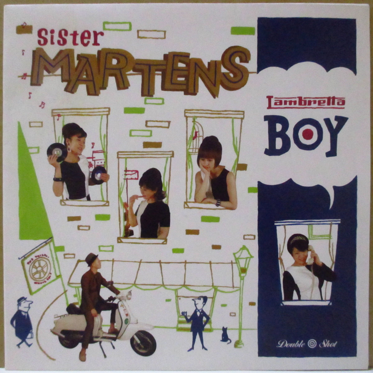SISTER MARTENS (シスター・マーテンズ)  - Lambretta Boy (Japan '02 オリジナル7インチ/光沢ソフト紙折り返しジャケ)