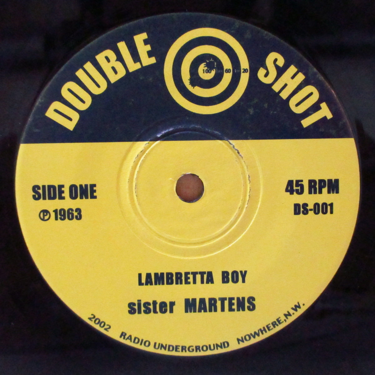 SISTER MARTENS (シスター・マーテンズ)  - Lambretta Boy (Japan '02 オリジナル7インチ/光沢ソフト紙折り返しジャケ)